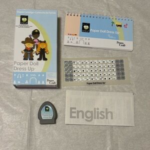 Cricut Paper Doll Dress Up Cartridge Set
